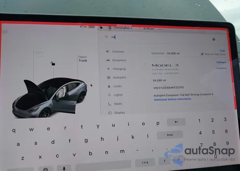 2019 Tesla Model 3 Long Range/Performance из США, поврежденный, VIN 5YJ3E1EB4KF213701